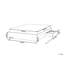 Bed with Storage Drawers without Headboard Fabric PRADES-119068232-119068234