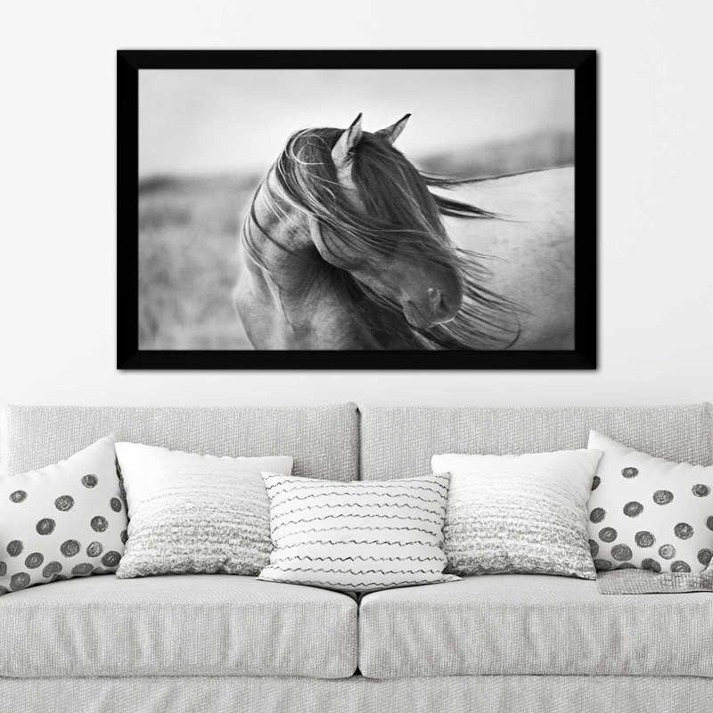 Fierce Grace par - photographie, Cadre noir, H 21,5 po x l 27,5 po x P 0,75 po