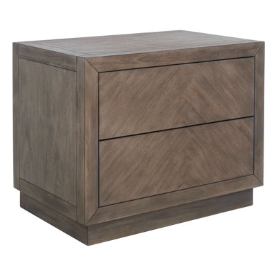 Table de chevet 2 tiroirs Kerio