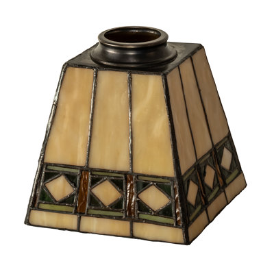 Meyda Tiffany & Stained Glass 5.5'' H x 7'' W Glass Empire Lamp Shade
