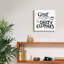 Toile épique Graffiti «Laundry Room 1 White» par Chris Paschke, 12 po x 12 po