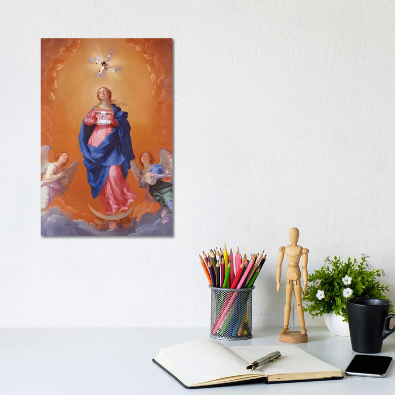 The Holy Drone by Jonas Loose - Wrapped Canvas Print, 20.32 cm H x 30.48 cm W
