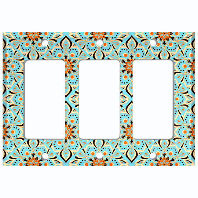 Patterned Rocker Standard Wall Plate