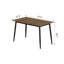 Ensemble 4 pièces de table de salle à manger moderne et minimaliste