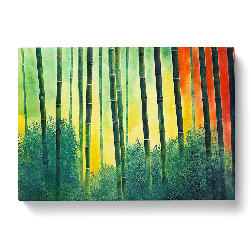 Bamboo Forest Vol.4 - Wrapped Canvas, 40cm H x 60cm W x 3cm D