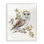 Hibou parmi les feuilles d'automne, estampe numérique, conception par CAD Designs
