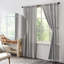 Paire de rideaux semi-transparents avec passe-tringle Brayner-830240464