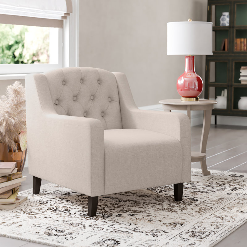Westlake Upholstered Armchair, Beige