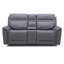 Causeuse inclinable électrique en cuir 79 po Cabrero-1572364128