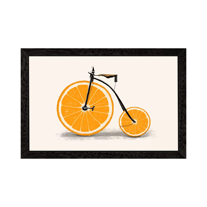 Vitamin - Floater Frame Print on Canvas, 101.6 cm H x 66.04 cm W, Black Framed