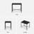 Eleena Patio Dining Set with Rectangular Table , Cushions Included