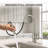 FORIOUS Pull Down Single Handle Kitchen Faucet With Deck Plate, Handles and Supply Lines-86502923
