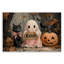 Adorable plaque murale d'Halloween boo, design par Arlington Prints-1981230389