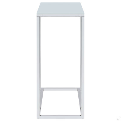 Modern Chrome Side Table