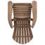 Chaise Adirondack d'extérieur de style ferme-15144838