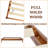 Finney Solid Wood Platform Bed without Headboard, Mid-Century Modern Bed Frame-902321309-903340242