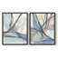 ABSTRACT Series DCCxxi - reproduction encadrée de qualité supérieure - prête à être accrochée - aucun clou requis - aucun clou requis-1654746912-1654746920