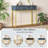 Console Table Entryway Table, Modern Sleek Console Table With Storage, Narrow Console Table With Two Drawers With Stripe Design For Living Room Hallway Entryway, White-1505746242