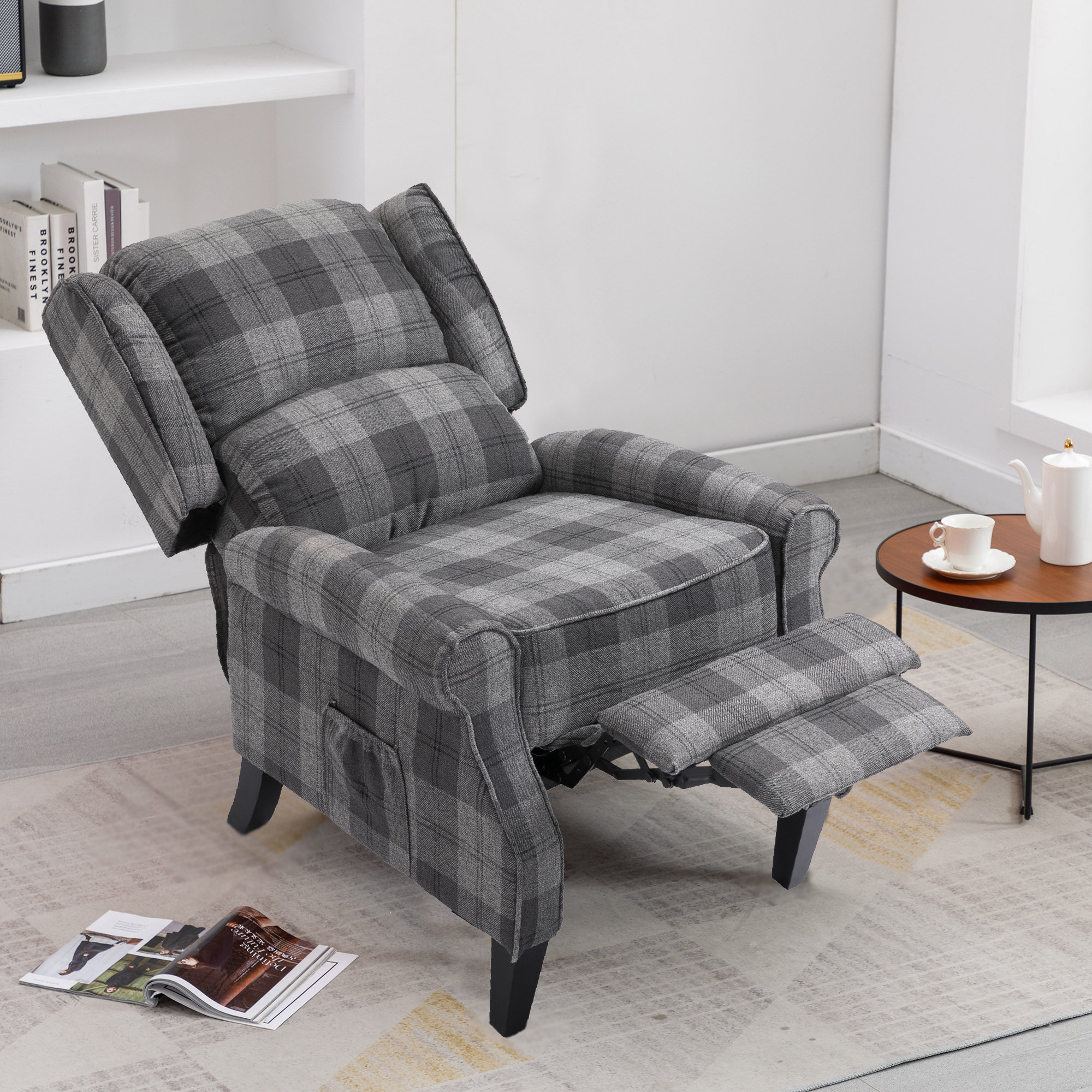 Rosalind Wheeler Boser Upholstered Recliner | Wayfair