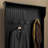 3-In-1 Entryway Hall Tree With Storage Bench, Coat Rack With Four Hooks And Shoe Storage, Black-1967107361