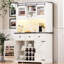 Armoire de rangement Rustic White Oak
