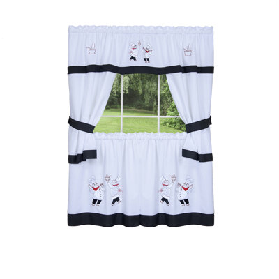 Rideau de café 36 po Adlington Gourmet