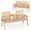Wood Outdoor Bench