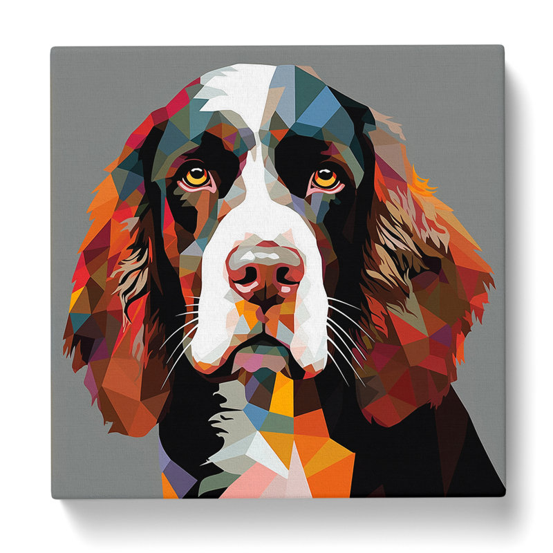 English Springer Spaniel Constructivism No.1 - Print