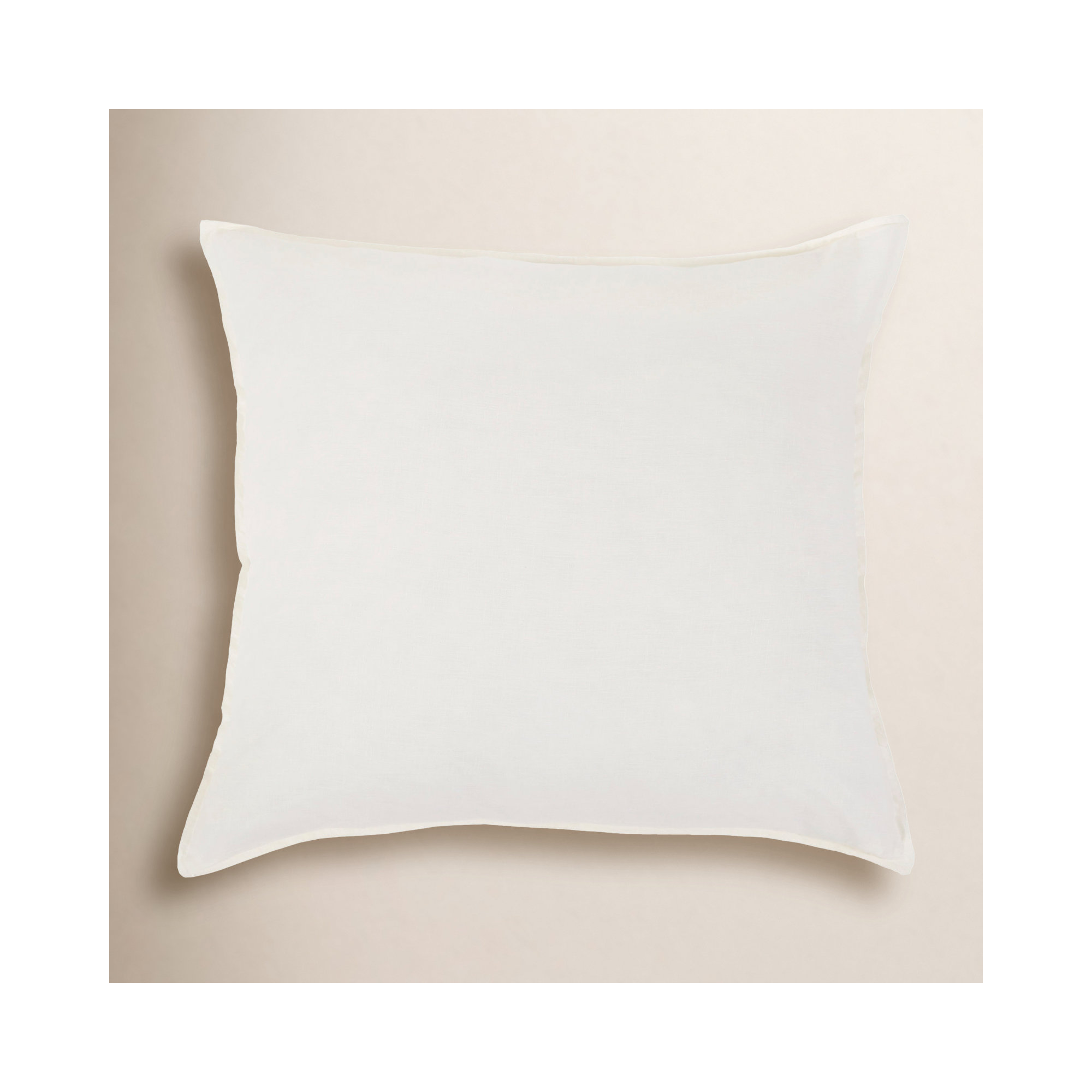 Parker 100% Linen Sham Set, Cream