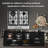 Weceleh 24" Dual Fuel 4 Burner Gas Cooktop