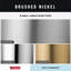 Arvo 4-Piece Bath Hardware 18 in. Towel Bar w/ 6 in. Extender, Toilet Paper Holder, Towel Ring, Hook