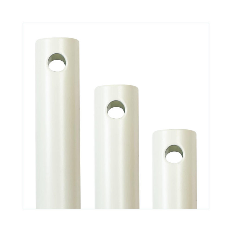 Down Rod, 60" H x 0.75" W x 0.75" D, Matte White