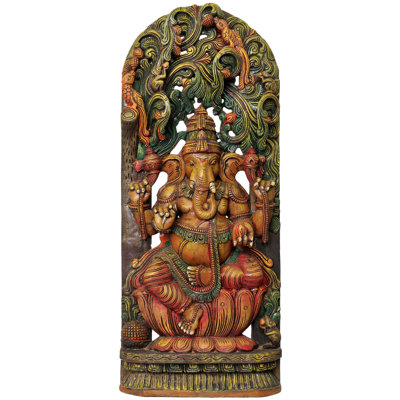 Kamalasana Chaturbhuja Ganesha