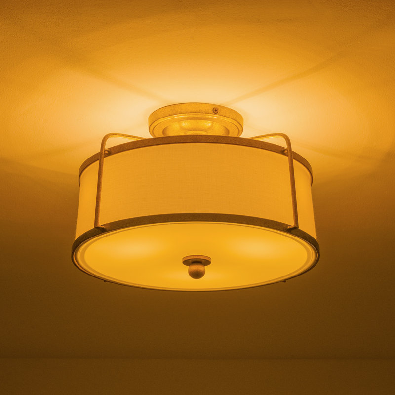 Plafonnier semi-encastré 3 lumières
