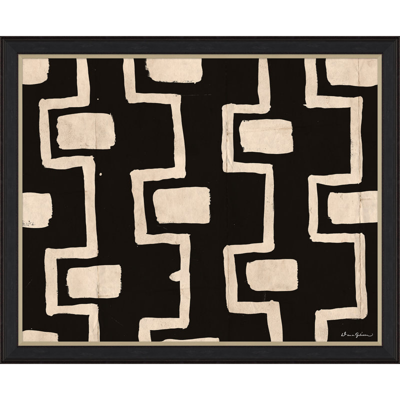 Mala Cloth In Black Giclee Print by Dana Gibson