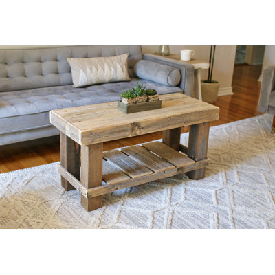 Fat Leg Luxe Bench/coffee Table