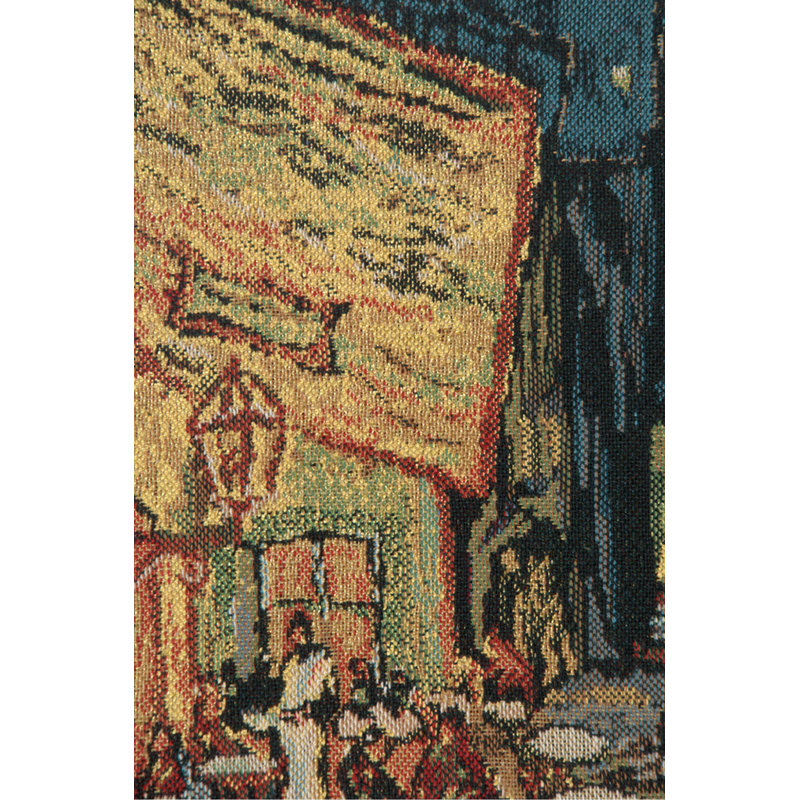 Loom Woven Cotton Blend Wall Hanging, 21" H x 18" W