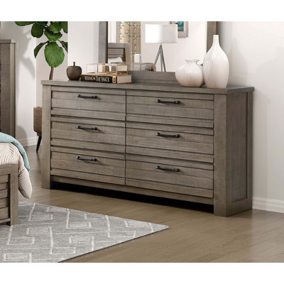 Budhu 62.5'' W 6 - Drawer Dresser