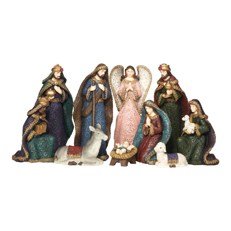 Crèche de Noël décorative