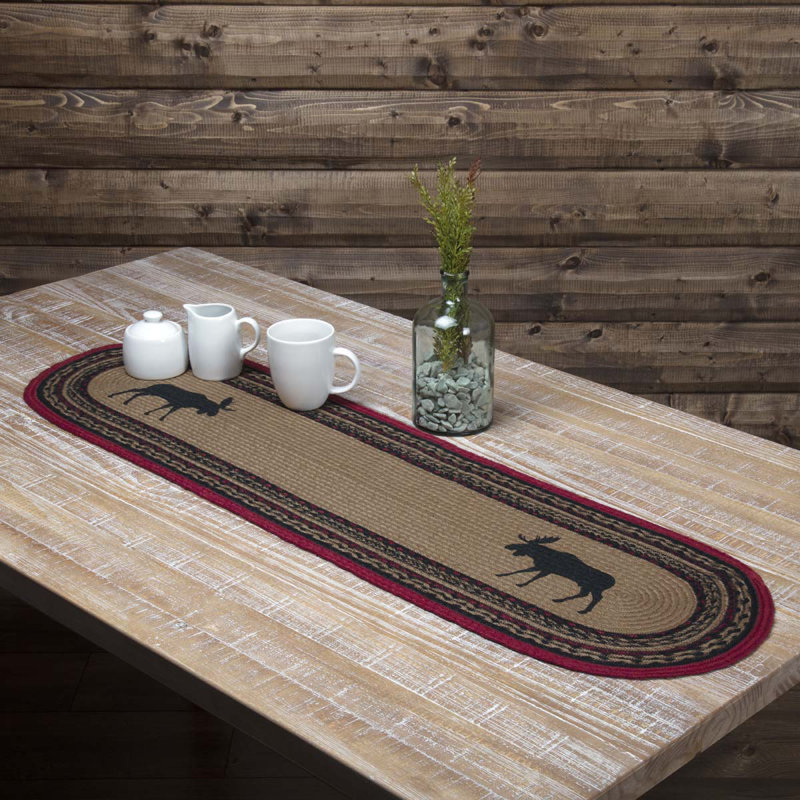 Dorval Oval Table Runner, 48" L x 13" W