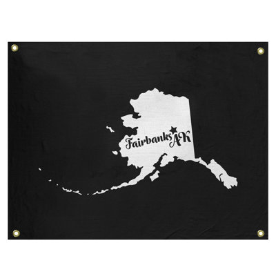 Tapisserie murale alaska fairbanks