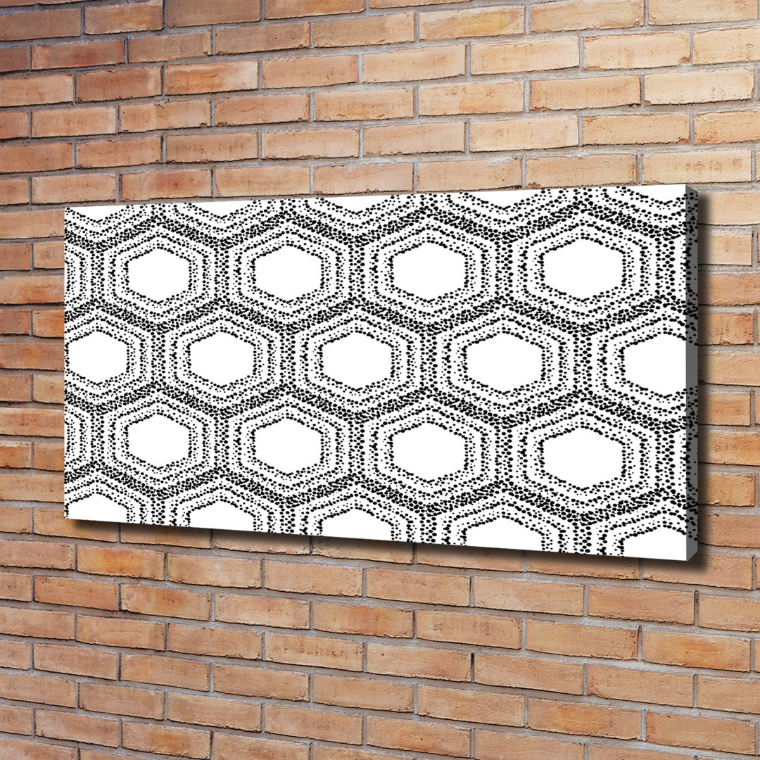 Geometric Background - Wrapped Canvas Print