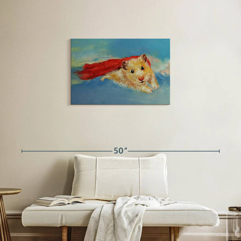 Crowle Hamster Superhero, H 20 po x l 30 po