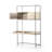 Loki Modular Solid Wood Iron Writing Desk-88300364