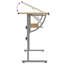 Arven Metal Base Writing Desk-132669449
