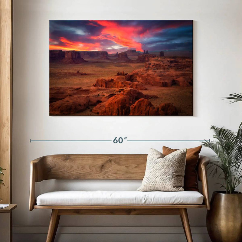 Alvord Hunts Mesa, 32" H x 48" W
