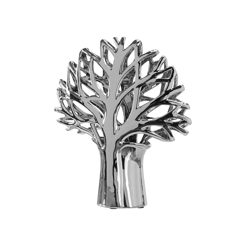 Findlay Landscape & Nature Figurines & Sculptures, Silver, 31.5cm H  x 29.5cm W x 9.5cm D