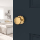 2.1875 X 2.1875 X Lifetime (PVD) Satin Brass Round