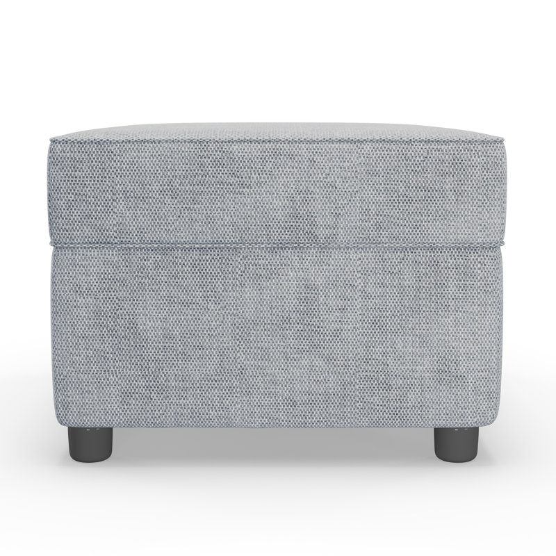 Vivo 62Cm Rectangle Storage Ottoman, Ocean