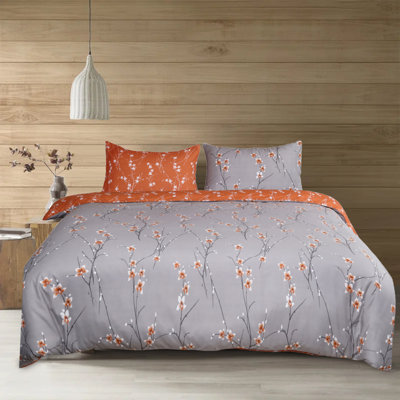 Braylene Microfiber Duvet Cover Set with Pillowcases